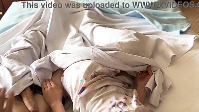 "No, you won't put your dick in my pussy, it's for your father only ... but my butt is free to use ... "