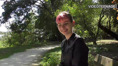 cute 18 years Luna does anal porn casting