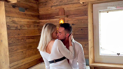 Christmas Gift: A Huge Dick in My Pussy While My Husband Films