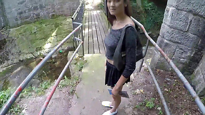 Public Agent - Japanese tourist with natural boobs really isn't sure she wants to do this