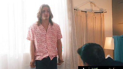 MOMMY'S BOY - MILF Penny Barber CAUGHT BFF Fucking Her Stepson & JOINS IN! BUSTY STEPMOM GROUP SEX!