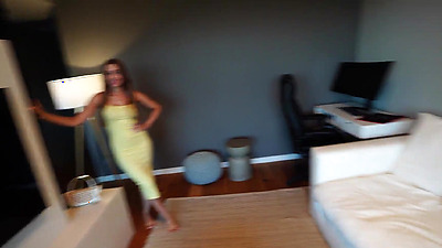 I got caught by my girlfriend, I had to fuck them both. CUM ON FACE