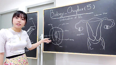 Teacher is really creampie while her horny