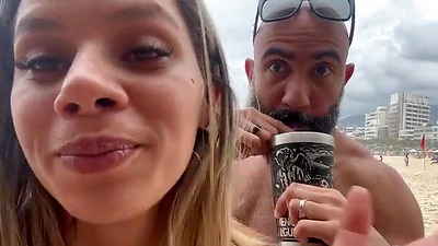 She got horny on the beach and I broke her arse