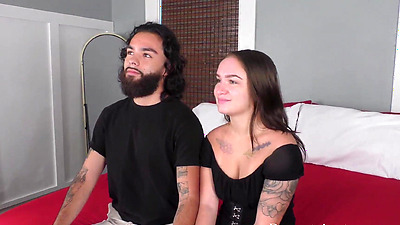 Desperate Amateurs Infinity Bully Babyanne and Sabrina get their big tis and tight pussies banged hard