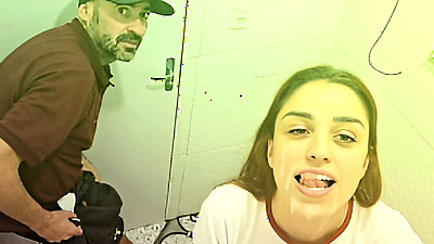 Fucked by a stranger in a bar bathroom without a condom!