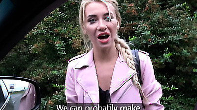 Public Agent - cheating creampie for girlfriend in need