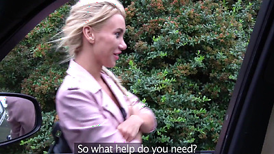 Public Agent - cheating creampie for girlfriend in need