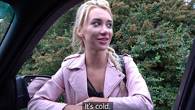 Public Agent - cheating creampie for girlfriend in need