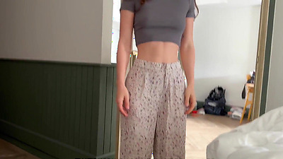 Sharing Hotel Room with Hot Stepsister!