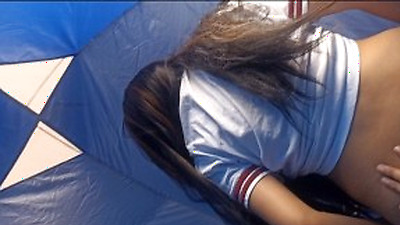 STUDENTS FUCKING IN THE TENT, student fucking on the excursion!!