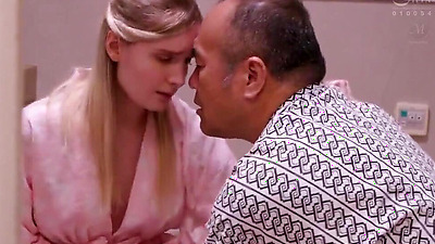 AMWF Submissive Young Blonde Fucked By Another Older Asian Man