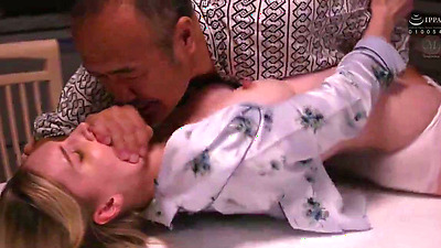 AMWF Submissive Young Blonde Fucked By Another Older Asian Man