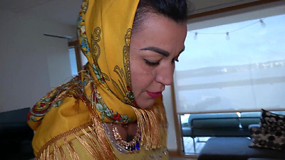 Horny Stepson Fucked His Big Arse Arab Stepmom In Hijab