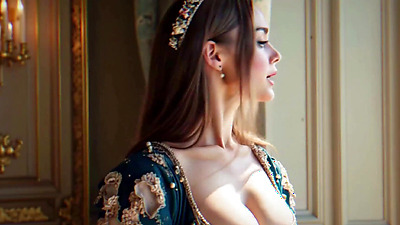 Ai mysterious hottie surrenders to bold lust in steamy 3d animation futa lesbian scene with blowjob and facial cumshot