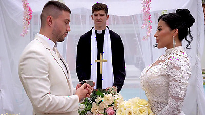 The Martix Wedding Chapter IV - Mariana Fucks the Priest in a Bathroom After Getting Married