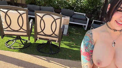 Busty Step Sister Outdoor Sex