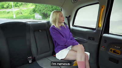 Fake Taxi - Big boobies Latina fast hard fuck POV blowjob hardcore public doggystyle and cowgirl