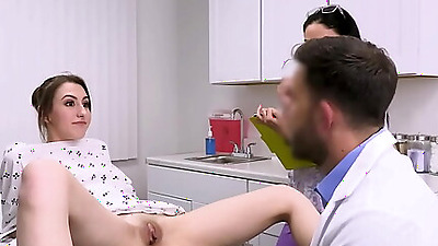 Young Big Tits Teen Has Sex With Male Family Doctor And Hot Brunette Nurse Group Sex