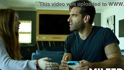 Step Mom Caught Masturbating in the Kitchen by her Step Daughter