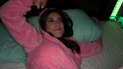 Stepmother Catches Me Trying to Fuck Stepsis