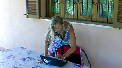 GERMAN MILF STEP-SISTER FUCKS HIS BF AND SHE MUST WATCH IT