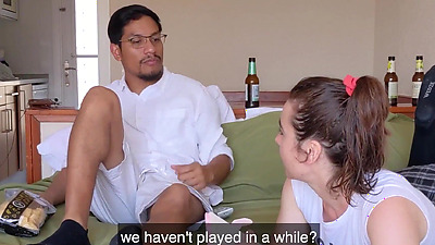 Stepdaughter asks her stepdad for playing little secret games