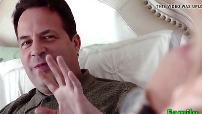 Filthy Stepdad and Stepmom Reveal Sex to Stepdaughter