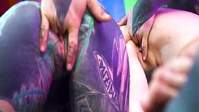 Anuskatzz And Illuz Take On Nikolaz And Lily’s Cocks