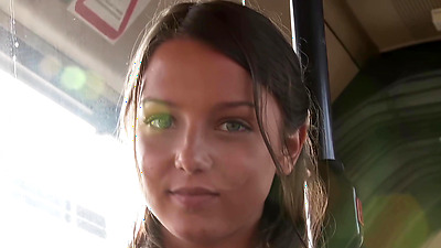 Foxy Di - AMWF Anal Creampie In The Public Bus
