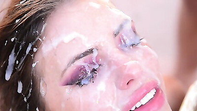 Best Bukkake Upscaled 4k - Adriana Chechik