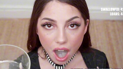 Chilean Slut Gokkun Swallow Compilation 105 Cum Loads