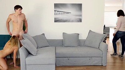 Bratty stepSis - stepBrother Fucks stepSister Right Next To stepMom! S3:E11