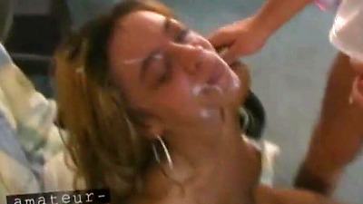 Amateur Facial Compilation
