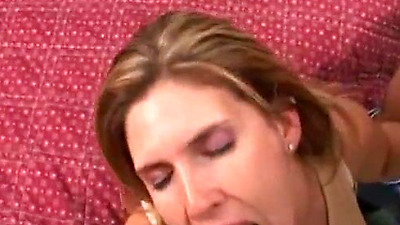 Double penetration with your busty wife