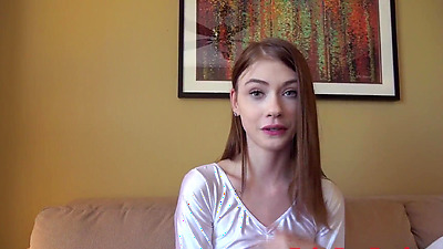 AMWF creampie with a petite American teen