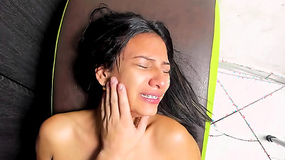 Naive New Chick Candy is From Painful Arse Fucking During Extreme Casting