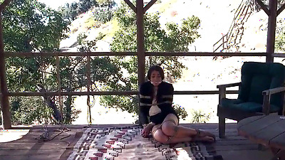 Guy fucks barely legal chick and big tit wife anal