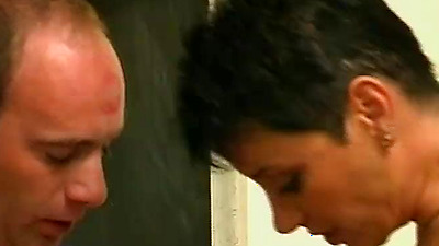 The wife of the bartender has a nice arse to fuck