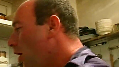 The wife of the bartender has a nice arse to fuck