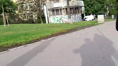 GERMAN SCOUT - HUBE BOOBS AND SKINNY MILF FLORANE RUSSEL SEDUCE TO SEX AT STREET CASTING