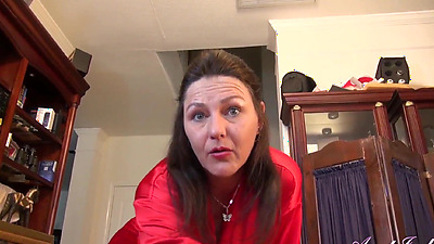 Your 55yo Mature Hairy Step-Aunt Joana massages you and Jacks you Off (POV Experience)