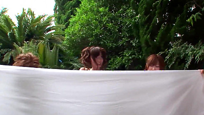 The event was a pool party attended by several attractive individuals.