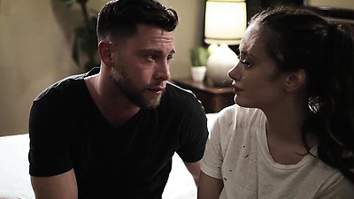 Young stepsister double fucked by her two stepbros