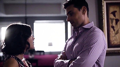 Milf wife see husband cheating with teen