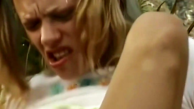 Blonde Teen Bitch With Pigtails Likes Rough Anal - Briana Banks