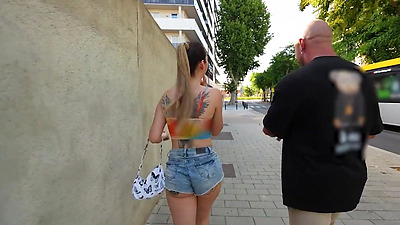 BANGBROS - It Doesn't Get Any Hotter Than This! Watch How Emilio Sticks His Big Penis In Melania Dark's Juicy Butt