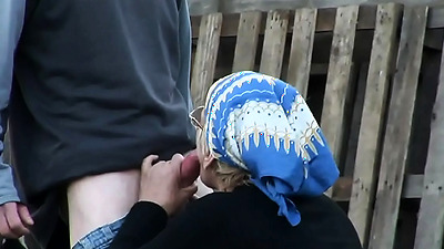 Old man introduces his wife to me and I fuck her like a mare