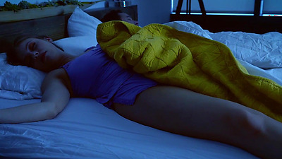 Hairy Stepmommy Fucking Stepson's Big Penis