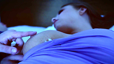 Hairy Stepmommy Fucking Stepson's Big Penis